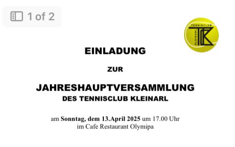 Einladung zur JHV 2025